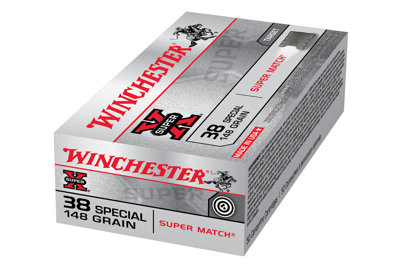 WINCHESTER AMMO Super X 38 Special, 148 Grain